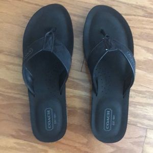 COACH flip flops sandals